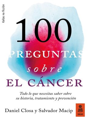 cover image of 100 preguntas sobre el cáncer